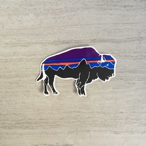 Patagonia Buffalo Sticker